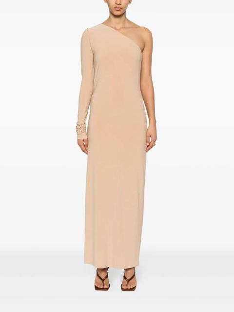 Sportmax one-shoulder maxi dress - Neutrals - zdjęcie produktu nr 2