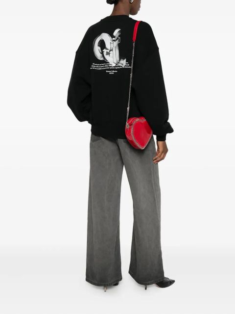 Off-White logo-print sweatshirt - Black - zdjęcie produktu nr 2