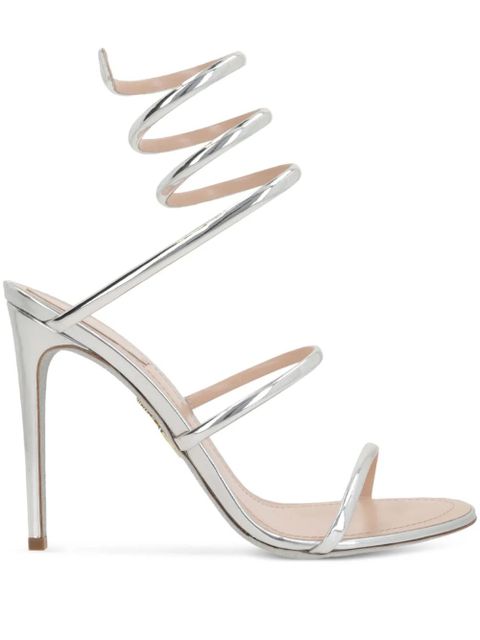 René Caovilla 105mm Cleo sandals - Silver - zdjęcie produktu nr 1