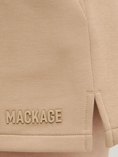 MACKAGE szorty damskie kolor beżowy gładkie medium waist SUMMER.R