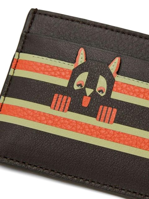LOEWE Futurist Cat cardholder - Brown