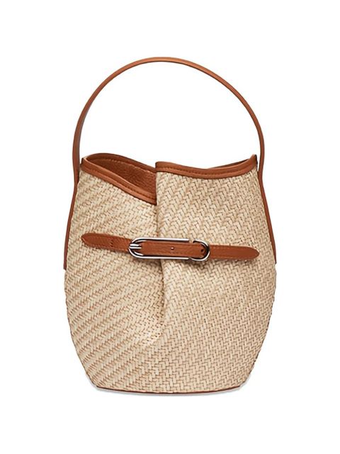 Liffner woven buckle-detail bucket bag - Neutrals - zdjęcie produktu nr 1