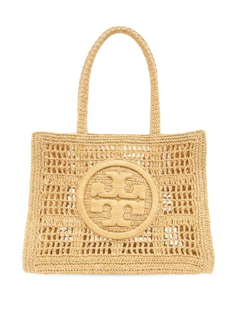 Tory Burch small Ella crochet tote bag - Neutrals - zdjęcie produktu nr 1