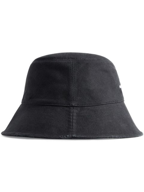 Balenciaga logo-embroidered bucket hat - Black za 1 937,00 zł na