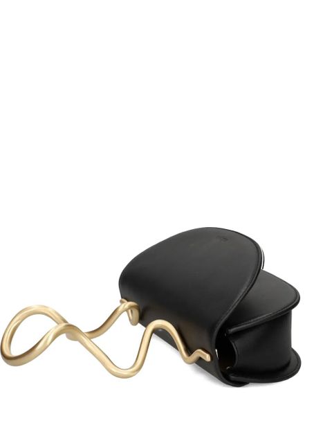 Cult Gaia Ilaria sculptural-handle tote bag - Black