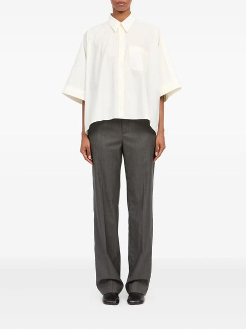 MM6 Maison Margiela pocket short-sleeve shirt - Neutrals - zdjęcie produktu nr 2