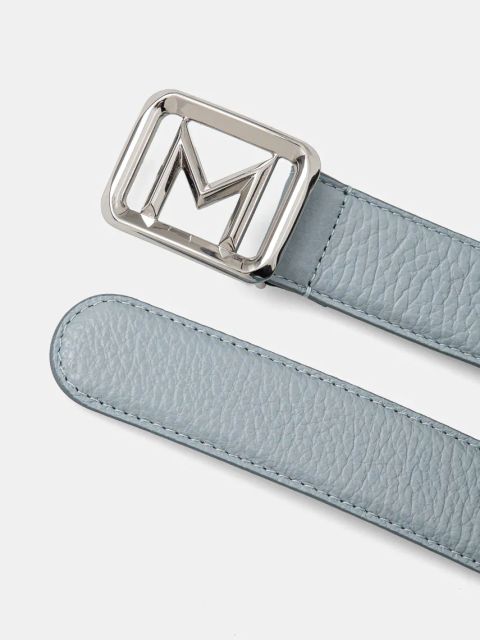 Marella pasek skórzany ROSSANA damski kolor niebieski 2513501016200