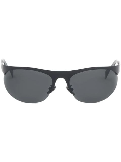 Marni Eyewear Salar de Uyuni oval-frame sunglasses - Black - zdjęcie produktu nr 1