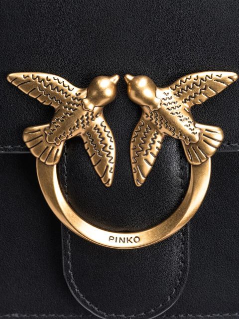 PINKO Love Birds tote bag - Black