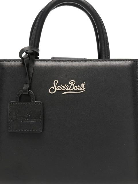MC2 Saint Barth mini leather Tote Bag - Black