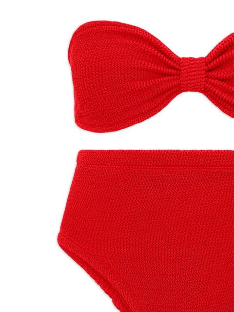 Hunza G Ruby stretch-design bikini set - Red - zdjęcie produktu nr 2