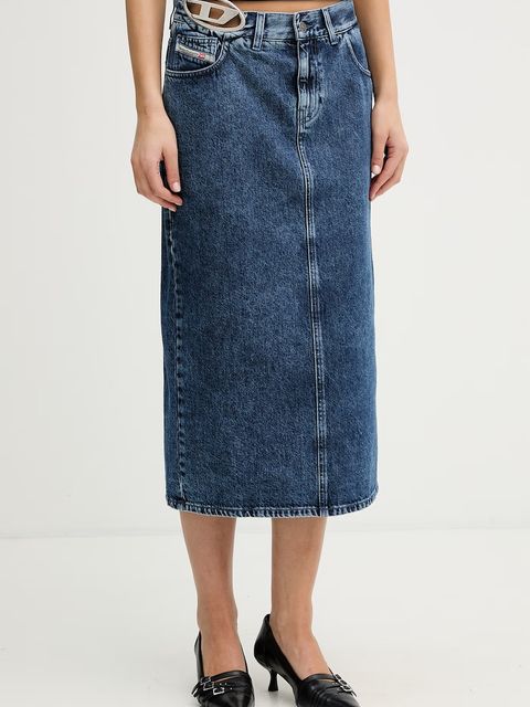 Diesel spódnica z rozcięciem jeansowa DE-SKYE-S1 - zdjęcie produktu nr 1