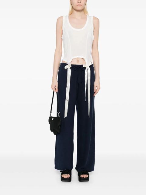 Reformation Olina trousers - Blue