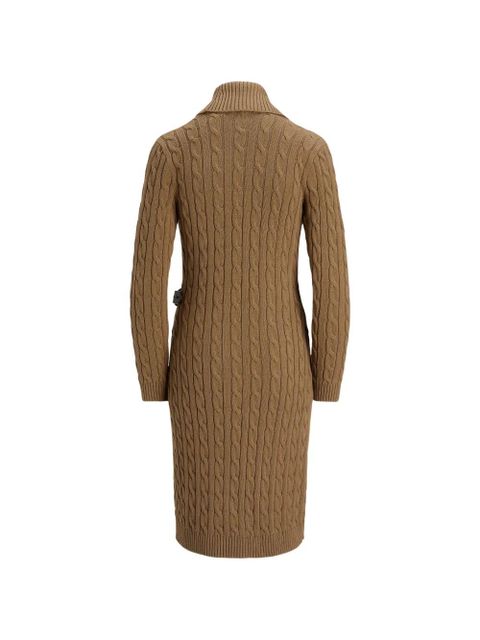 Lauren Ralph Lauren cable-knit wrap dress - Neutrals - zdjęcie produktu nr 2