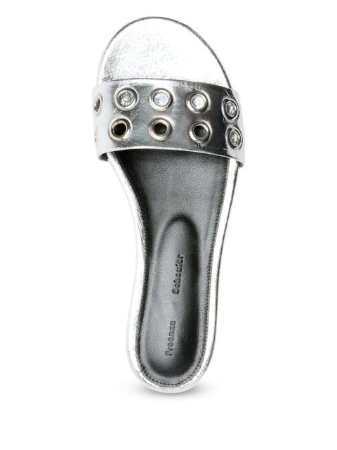 Proenza Schouler Grommet sandals - Grey