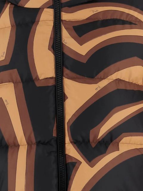 PUCCI hooded patterned jacket - Black