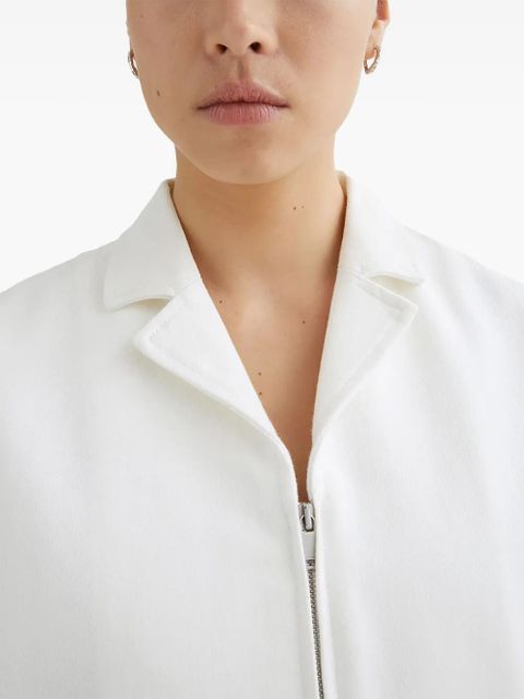 Jil Sander denim shirt jacket - White