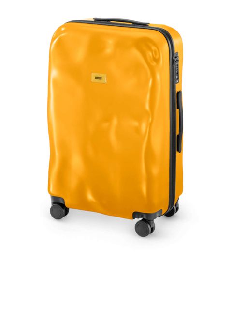 CRASH BAGGAGE - Żółta walizka Icon Medium