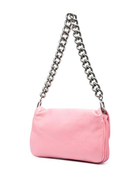 Balenciaga small BB Soft Flap leather shoulder bag - Pink
