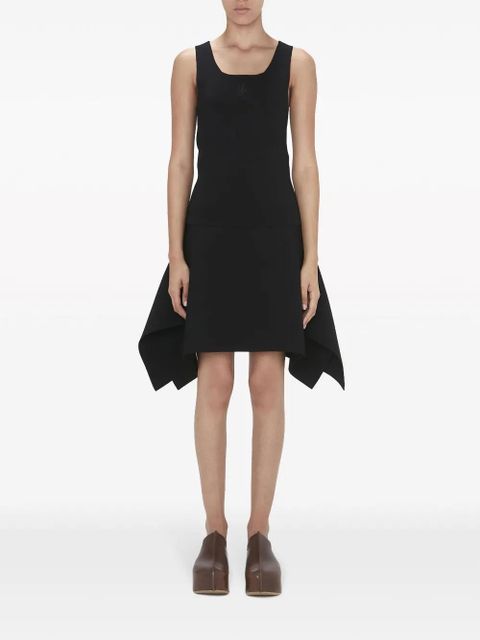 JW Anderson Anchor-embroidered square-neck tank top - Black - zdjęcie produktu nr 2