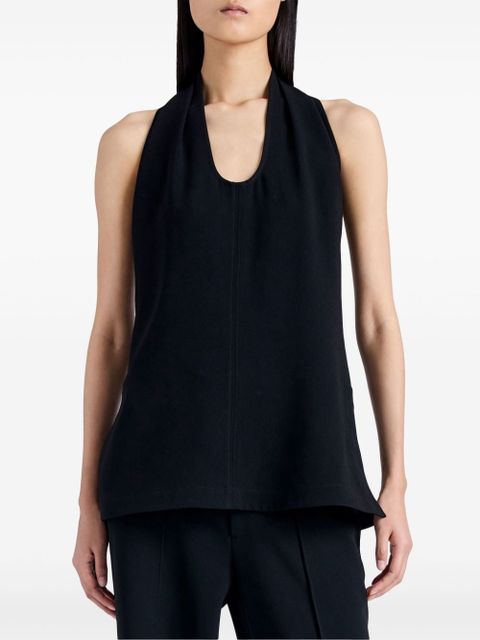 Proenza Schouler Miller halter-neck top - Black