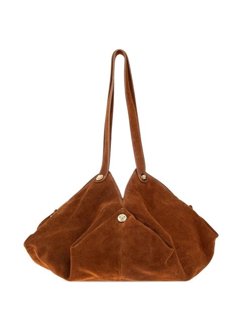 Versace Protea suede shoulder bag - Brown - zdjęcie produktu nr 1