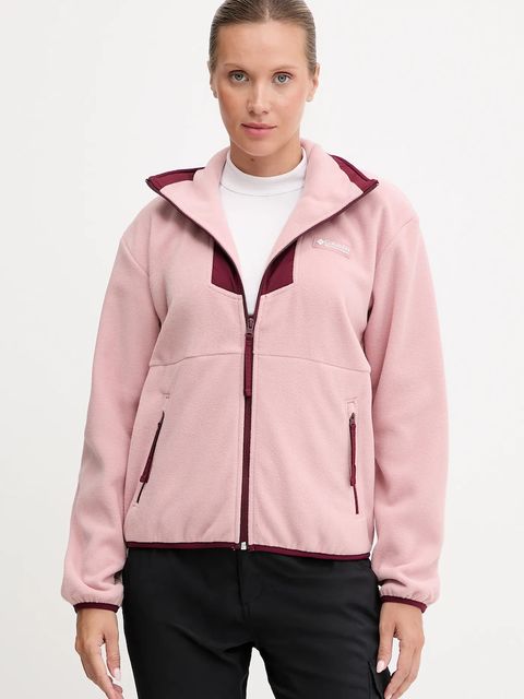 Columbia bluza sportowa Sequoia Grove kolor różowy wzorzysta 2085313 - zdjęcie produktu nr 1