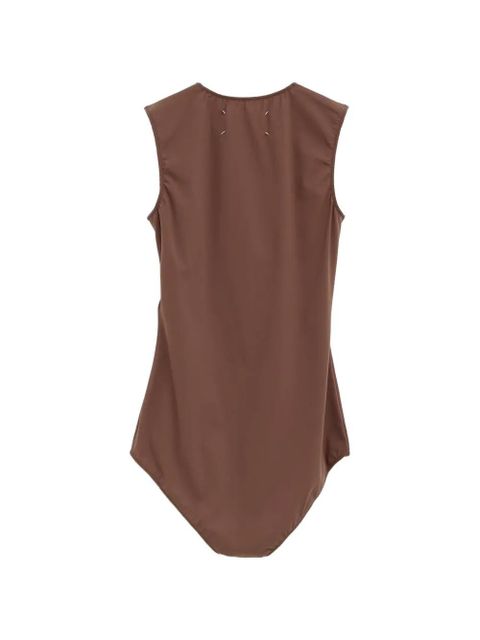 Maison Margiela sleeveless bodysuit - Brown - zdjęcie produktu nr 2
