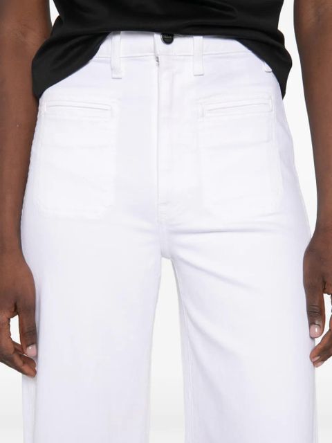 KHAITE pocket delmonico jeans - White