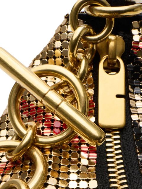 Burberry Chainmail check mini bag - Gold