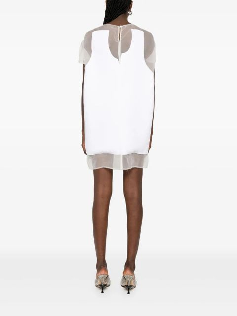 KHAITE Winona mini dress - White