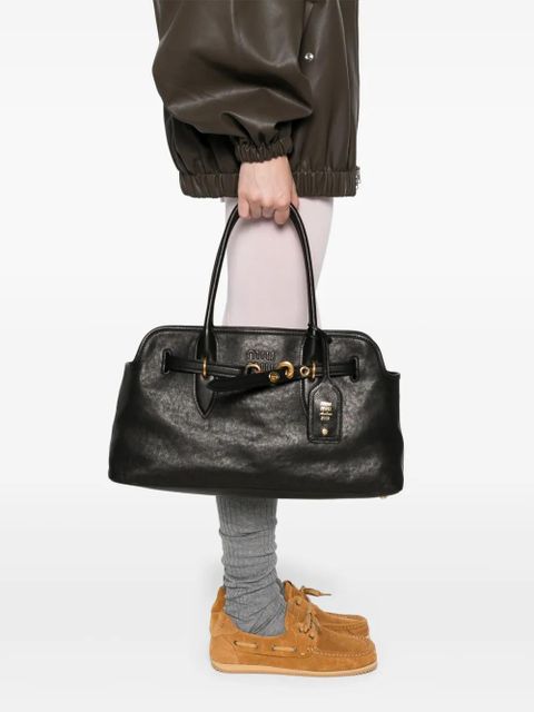 Miu Miu Aventure tote bag - Black