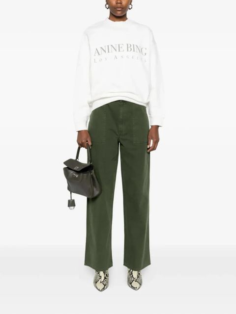 ANINE BING Grayson trousers - Green - zdjęcie produktu nr 2