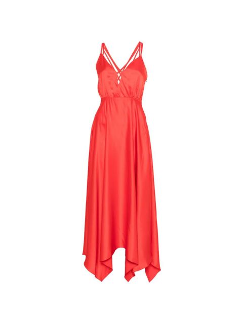 SANDRO cut-out strap dress - Red - zdjęcie produktu nr 1