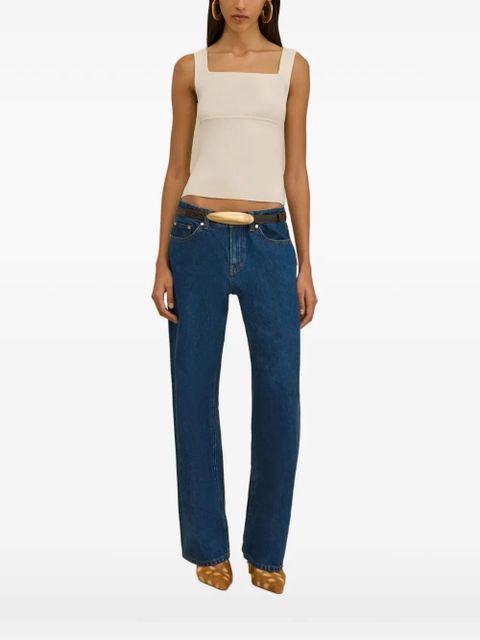 Cult Gaia square-neck top - Blue - zdjęcie produktu nr 1