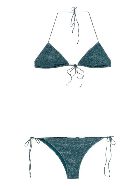 Oséree triangle-cup tie bikini - Blue - zdjęcie produktu nr 1