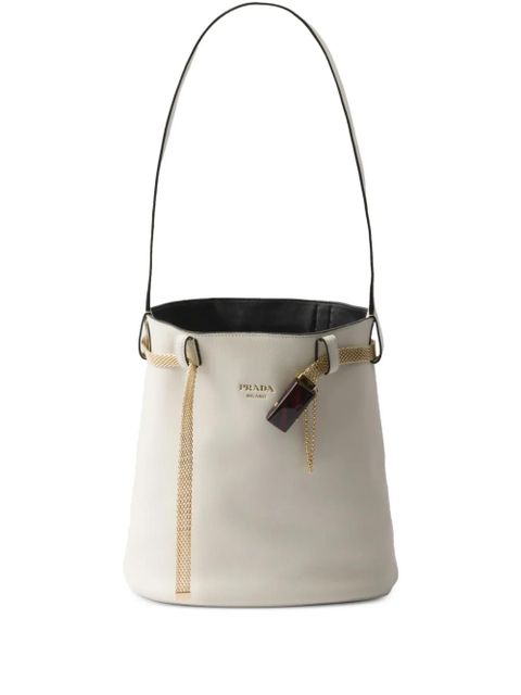Prada Buckle bucket bag - White - zdjęcie produktu nr 1