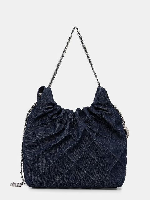 Tory Burch torebka damska jeansowa Fleming - zdjęcie produktu nr 1