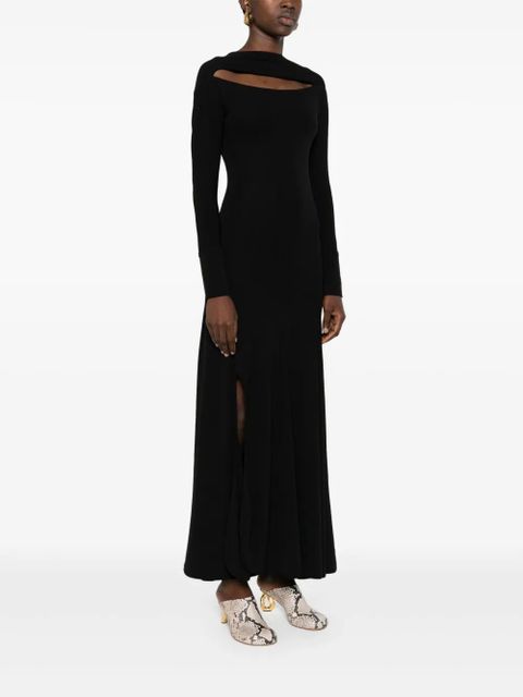 Victoria Beckham cut-out maxi dress - Black - zdjęcie produktu nr 2