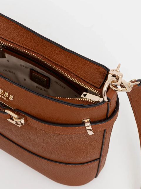 Guess torebka SILVYE kolor brązowy HWBG95 27040