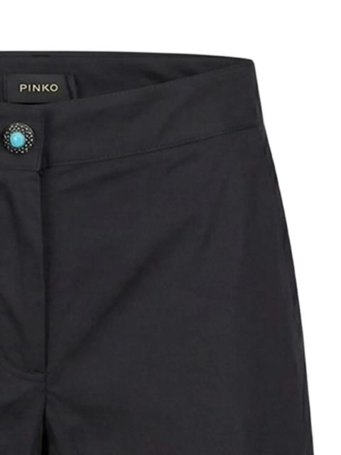 PINKO Canelli button-detail wide-leg trousers - Black - zdjęcie produktu nr 2