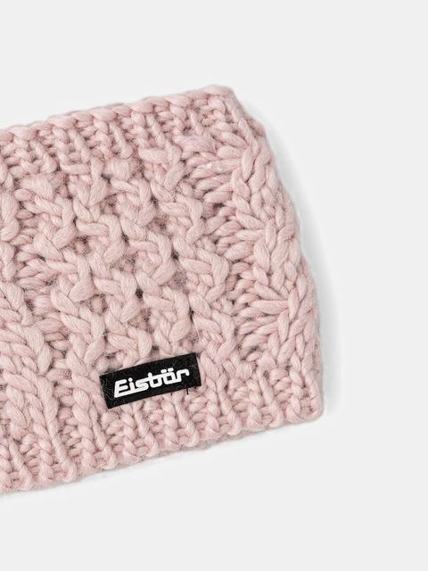 Eisbar opaska z domieszką wełny Afra STB kolor różowy E85024 - zdjęcie produktu nr 2