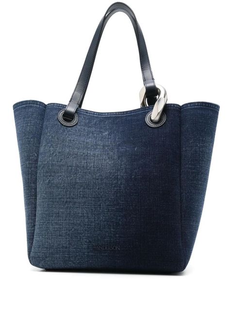 JW Anderson denim tote bag - Blue - zdjęcie produktu nr 1