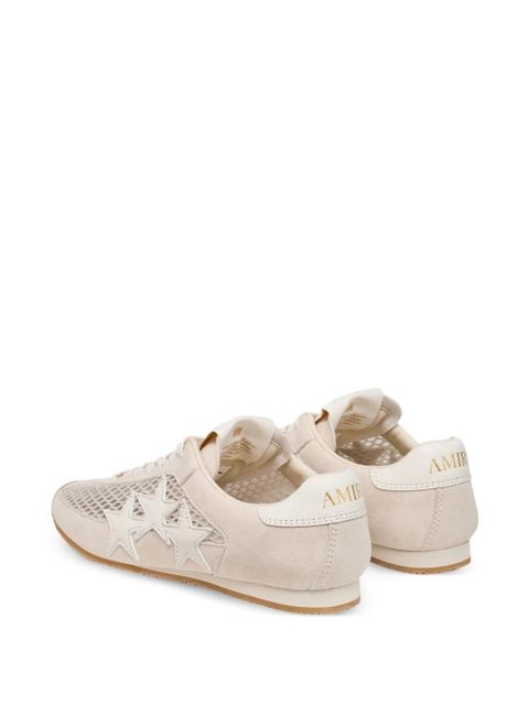 AMIRI mesh star-appliqué sneakers - Neutrals