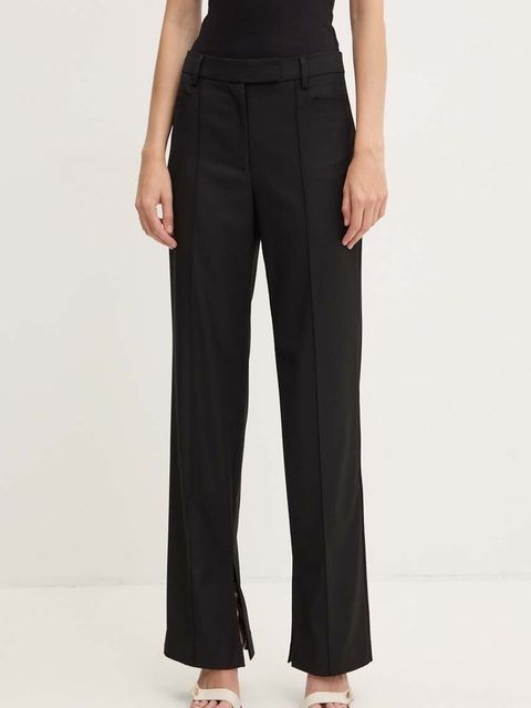 Remain spodnie z domieszką wełny Slim Suiting Pants