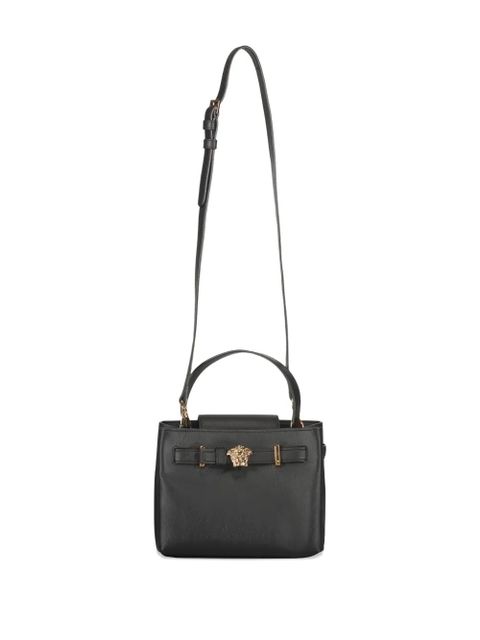 Versace Medusa leather tote bag - Black
