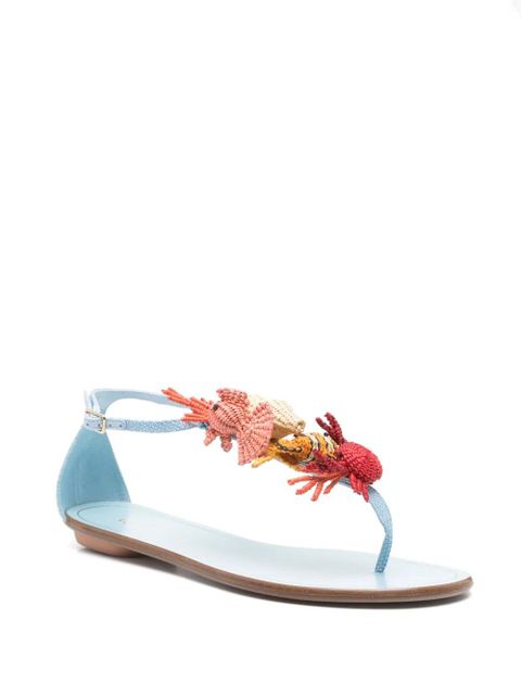 Aquazzura Marea sandals - Blue - zdjęcie produktu nr 2