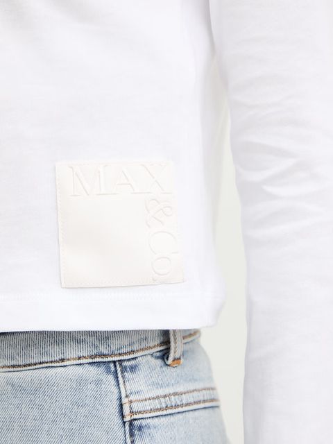 MAX&Co. longsleeve bawełniany MCOELLENI