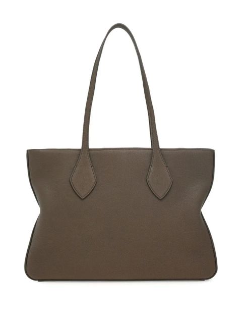 Ferragamo medium Star-shaped leather tote bag - Brown