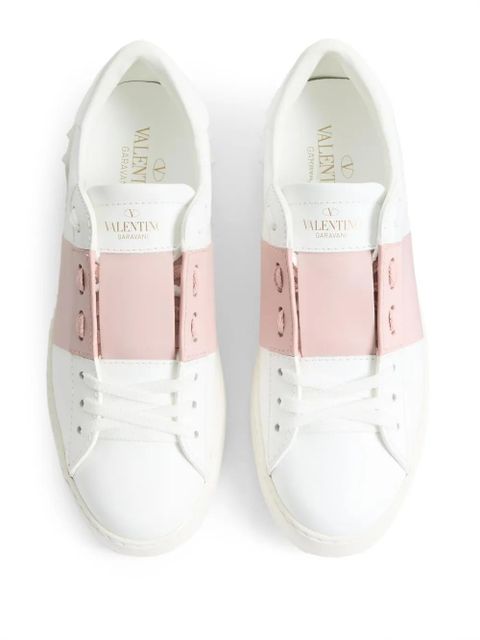 Valentino Garavani Open low-top leather sneakers - White